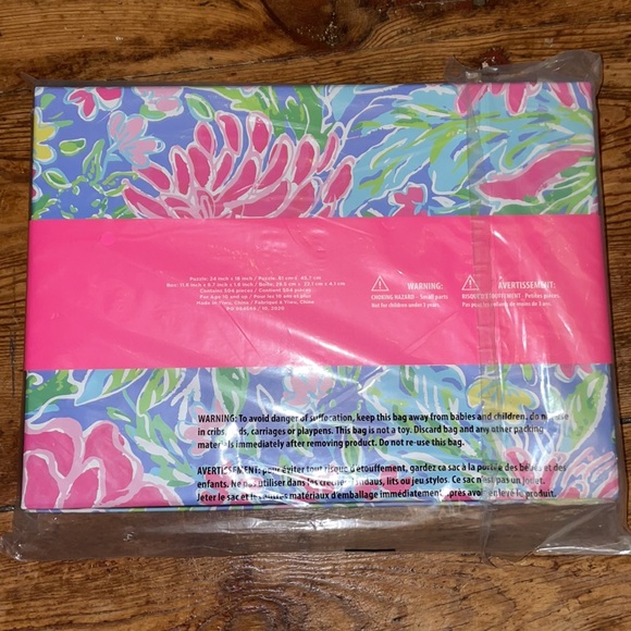 NWT Lilly Pulitzer Puzzle Bunny Business Zanzibar - Picture 6 of 7